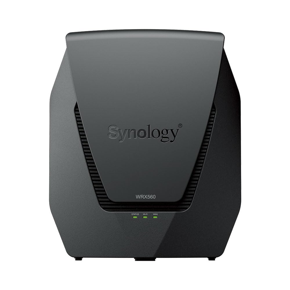 Synology WRX560 Dual-band Wi-Fi 6 Router with Quad-core Processor